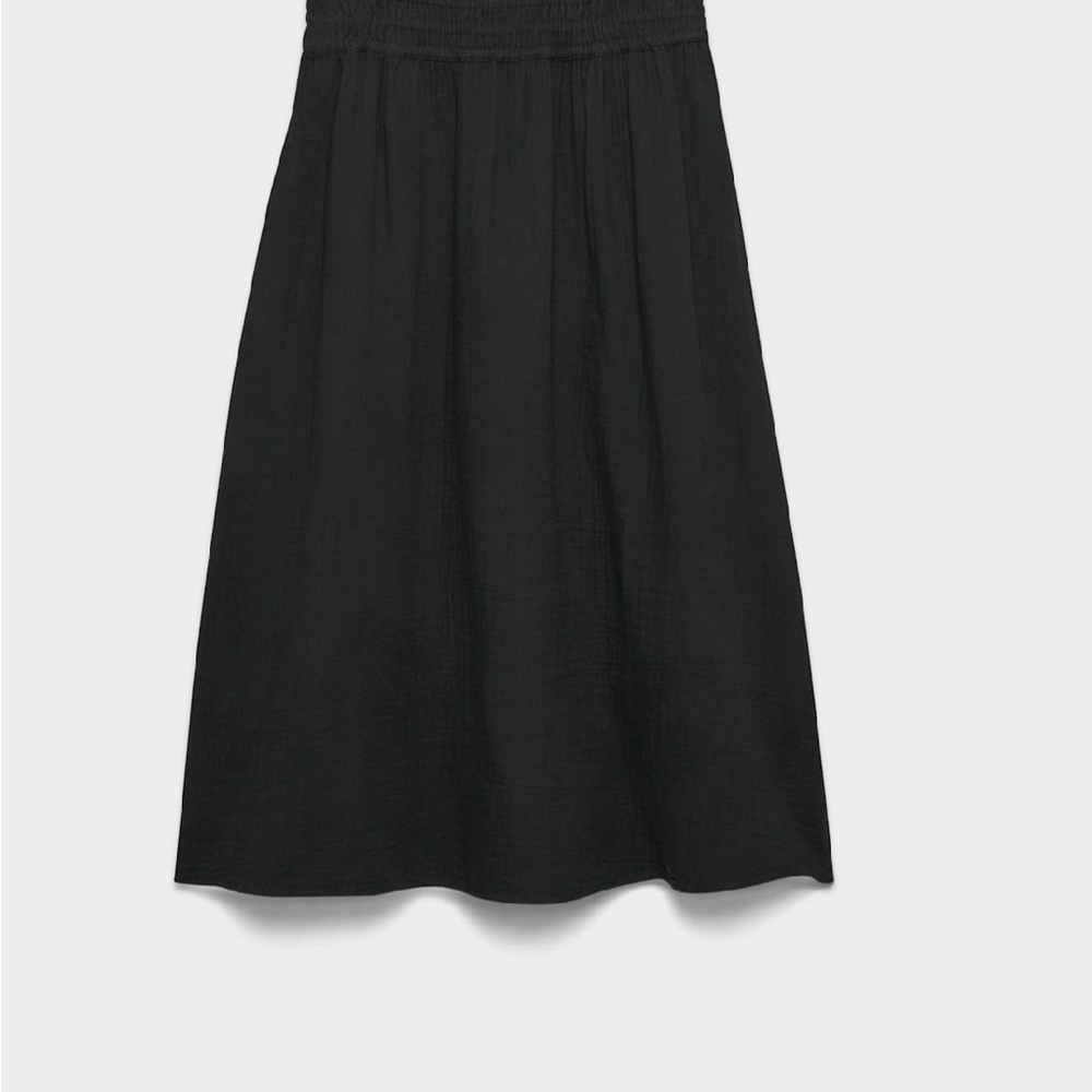 Aritzia new with tag air plush organic cotton Selene skirt black XS sold out! - Picture 4 of 9